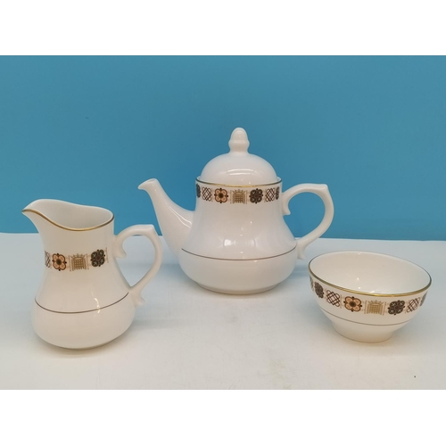 52 - Dudson 21 Piece Tea Set.