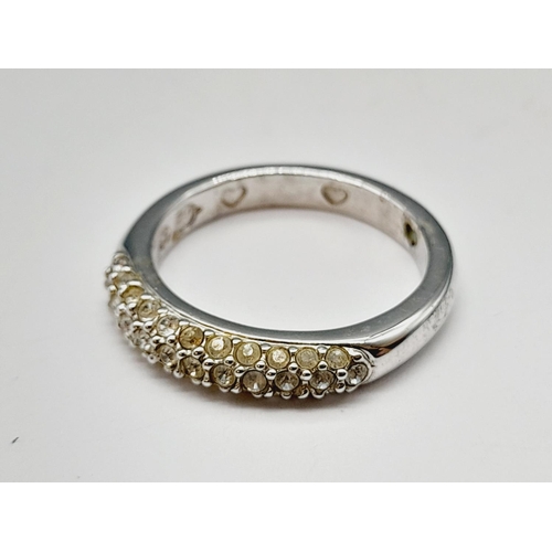 564 - Costume Jewellery Rings (2). Size R & Q.