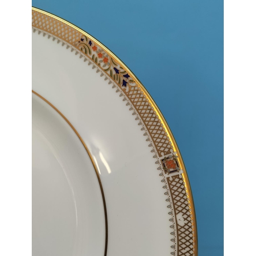 307 - Minton China 'Caliph' Pattern 27cm Dinner Plates (8).