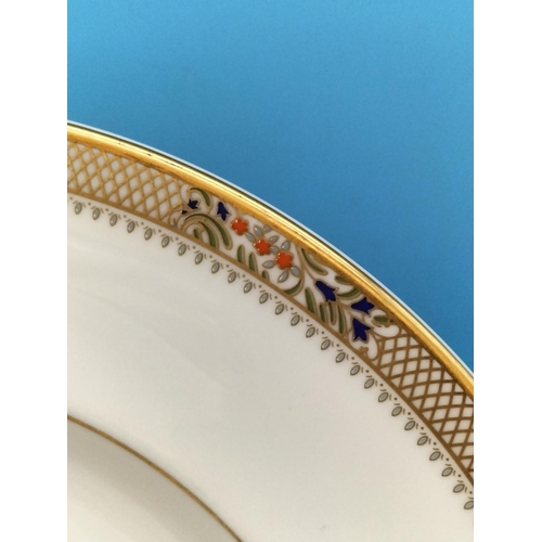 565 - Minton China 'Caliph' Pattern Part Dinner Service (36) to include Dinner Plates (8), Lunch Plates (8... 