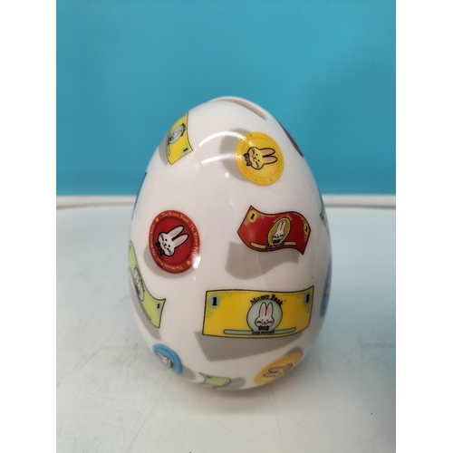 210 - Wooden Puzzle Rugby Ball, Bowl, Money Box plus a Collection of Mugs to include Aynsley, Cadbury, Win... 