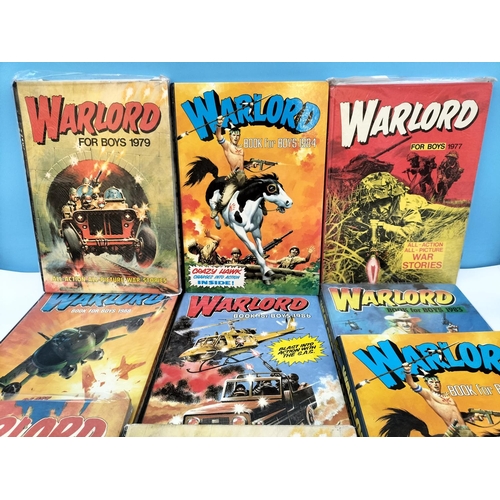 246 - 1970/1980 Warlord for Boys Annuals (9).
