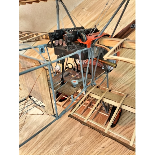 71 - Model Airways 1:16 Scale Replica Model of a Fokker DR 1 Triplane. 35cm High, 76cm x 90cm. Collection... 