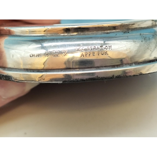 209 - Hallmarked Sterling Silver (Birmingham 1922) Pin Dish plus Hallmarked Silver (Chester 1918) and Moth... 
