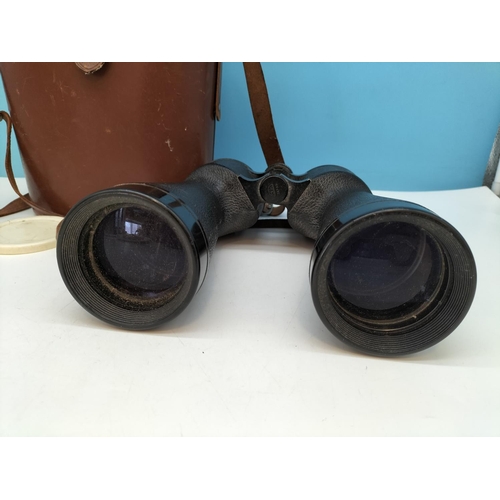 21 - Vintage Kowa Prominar 20 x 60 Field Binoculars. Cased.