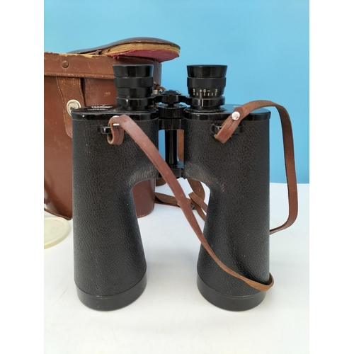 21 - Vintage Kowa Prominar 20 x 60 Field Binoculars. Cased.