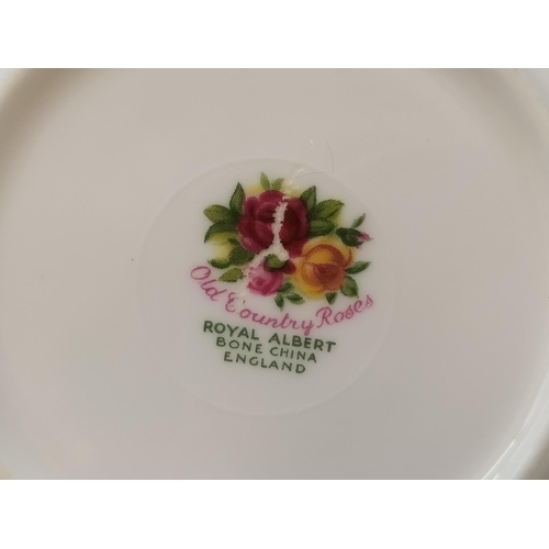 80A - Royal Albert 'Old Country Roses' 14cm Bowls (4). 2nd Quality.