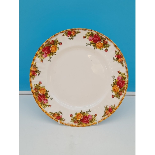 94 - Royal Albert 'Old Country Roses' 26.5cm Dinner Plates (6). 2nds Quality.