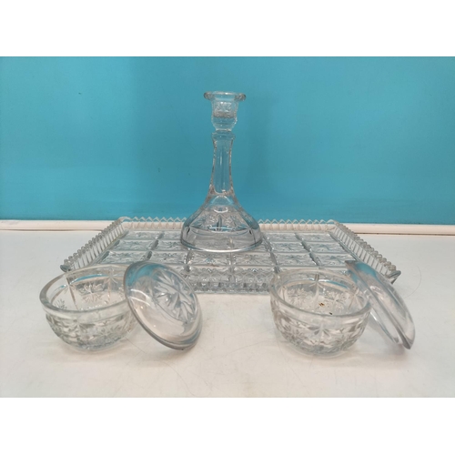 180A - Marquis by Waterford Items to include Boxed Trinket Tray and Set (A/F) and Scalloped 14.5cm diameter... 