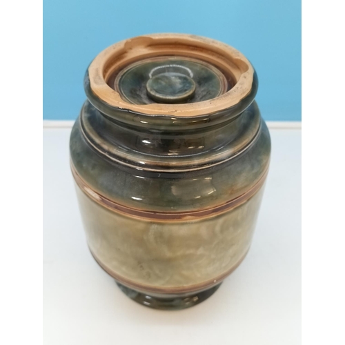 230A - Rare Stoneware Doulton Lambeth Ice Cream/Sorbet Maker. Missing Frame and One Retainer Clamp. Approx ... 