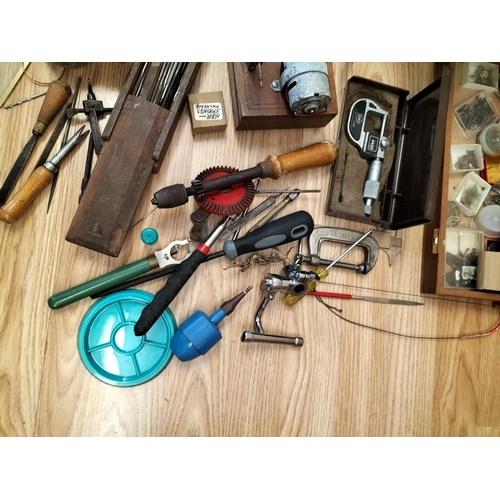 Collection of Watch Makers Tools.