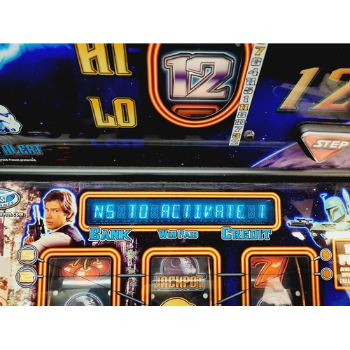 10 - Rare Barcrest Games 2008 'Return of the Jedi' Full Size Fruit Machine with Keys W/O. Collection Only... 