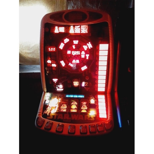 10 - Rare Barcrest Games 2008 'Return of the Jedi' Full Size Fruit Machine with Keys W/O. Collection Only... 