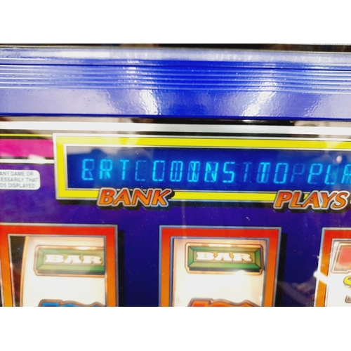 100 - Barcrest Games 2002 'Classic Red Hot Roll' Full Size Fruit Machine with Keys W/O. Collection Only.