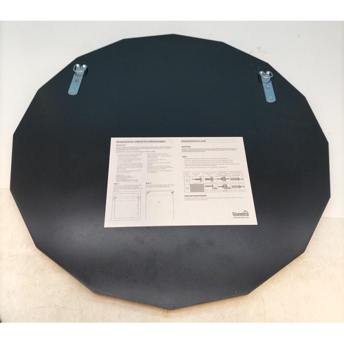 106 - 2 x Dorma Bevelled Mirror Framed Photo Frames (58cm x 27cm each to hold 3 x 6