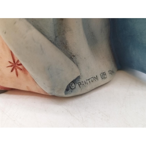 134 - Krystonia Graffyn Grumblypeg Pirate Figure plus a Rueggan Wizard/Troll Figure. Tallest 16cm high. So... 