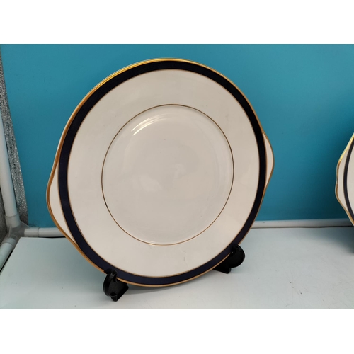 191 - Large Collection of Royal Grafton 'Warwick Blue' Pattern Dinnerware Pieces to include 26cm Dinner Pl... 
