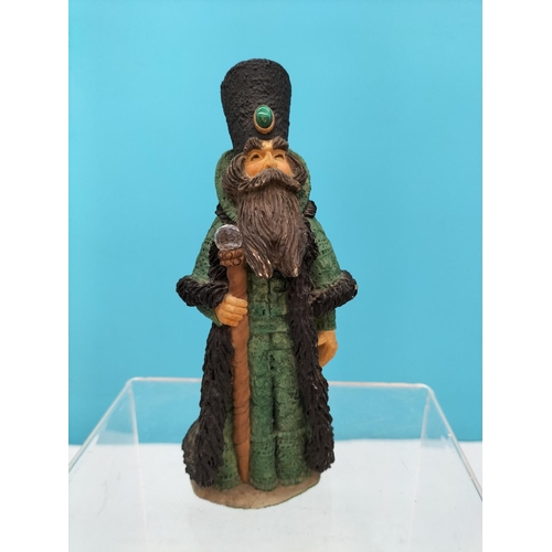 205 - Hap Henriksen Council for the World 18cm Wizard Figure 'Smalaz'. No Label to Base.
