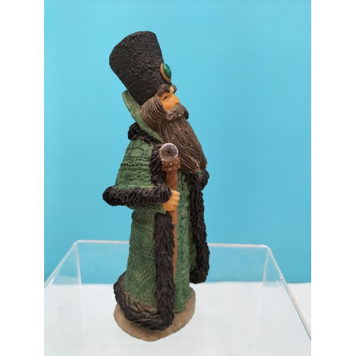 205 - Hap Henriksen Council for the World 18cm Wizard Figure 'Smalaz'. No Label to Base.