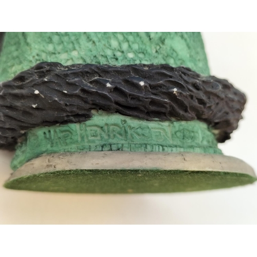 205 - Hap Henriksen Council for the World 18cm Wizard Figure 'Smalaz'. No Label to Base.