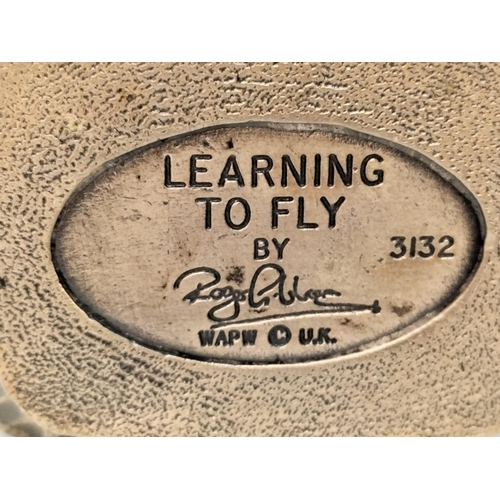 213 - 3 x Tudor Mint Myth and Magic Figures,  'Learning to Fly', 'The Fountain of Life' (Marble Instead of... 