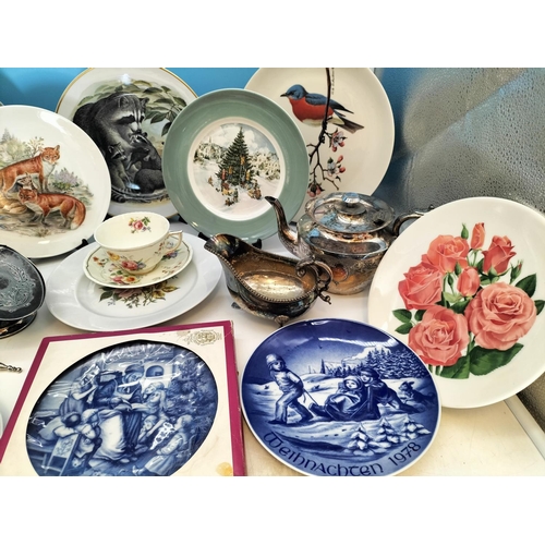 221 - Collection of Ceramics and Metal Ware to include Royal Doulton 'Gleneagles' Cabinet Cup and Saucer, ... 