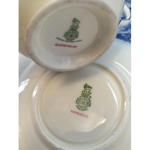 221 - Collection of Ceramics and Metal Ware to include Royal Doulton 'Gleneagles' Cabinet Cup and Saucer, ... 