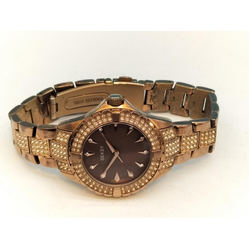 222 - Sekonda Seksy Ladies Watch. Requires Battery.