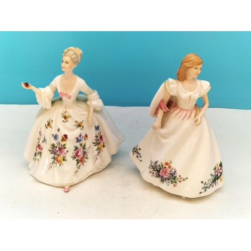231 - Royal Doulton Lady Figures (2), 'Diana' HN 2468 and 'Joanne' HN 3422. Tallest 20cm.