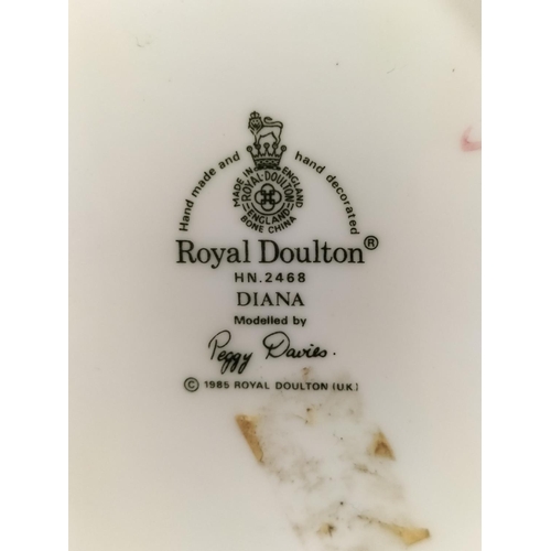 231 - Royal Doulton Lady Figures (2), 'Diana' HN 2468 and 'Joanne' HN 3422. Tallest 20cm.