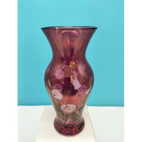 238 - Sowerby Mid Century Kingfisher Blue Glass Dish, Chance Brothers Handkerchief Vase (6cm High), Boxed ... 