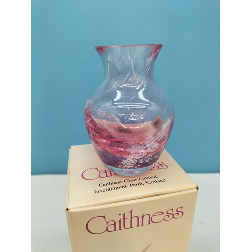 238 - Sowerby Mid Century Kingfisher Blue Glass Dish, Chance Brothers Handkerchief Vase (6cm High), Boxed ... 