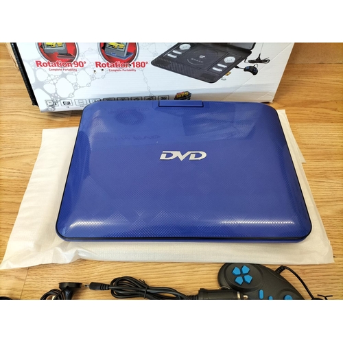 240 - As New/Unused Digital Multimedia Portable DVD Player. In Original Box but Box is Damaged.