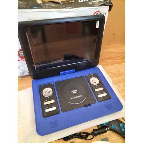 240 - As New/Unused Digital Multimedia Portable DVD Player. In Original Box but Box is Damaged.