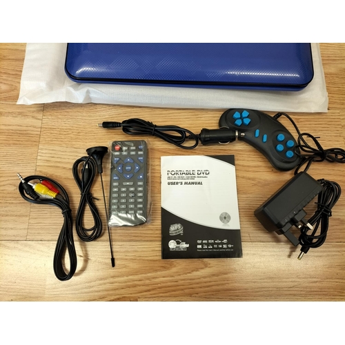 240 - As New/Unused Digital Multimedia Portable DVD Player. In Original Box but Box is Damaged.