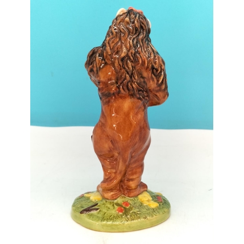 27 - Royal Doulton Wizard of Oz Limited Edition 1093/1500 'Lion' 15.5cm Figure. To Commemorate the 60th A... 