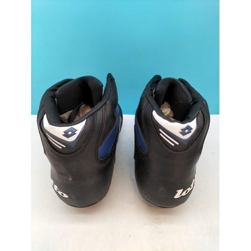 304 - 2 Pairs of Lotto Rugby Boots. Sizes 7 and 7.5. Little or No Use.