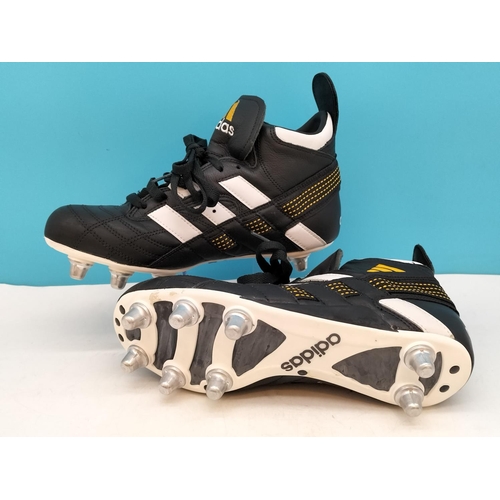 305 - 2 Pairs of Rugby Boots Size 7 to include  Boxed Adidas (Unworn) and Puma (With Wear).