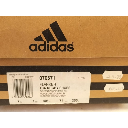 305 - 2 Pairs of Rugby Boots Size 7 to include  Boxed Adidas (Unworn) and Puma (With Wear).