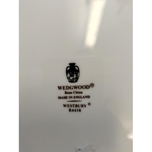 315 - Boxed Royal Scot Perfume Atomiser, Wedgwood 'Westbury' Pattern 27cm Dinner Plates (6), Serving Dish,... 