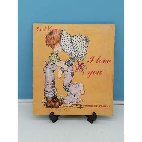 318 - Panini Sarah Kay 'I Love You' Complete Sticker Book.
