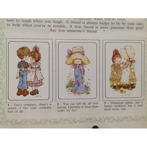 318 - Panini Sarah Kay 'I Love You' Complete Sticker Book.