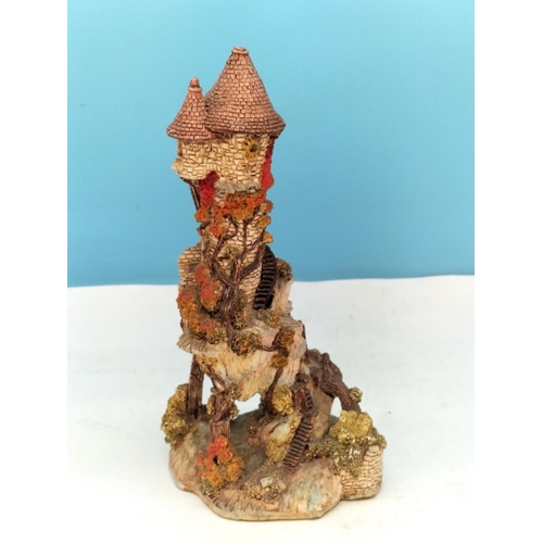 325 - Lilliput Lane 24cm Figure 'Wizards Tower' plus David Winter 'The Chapel'.