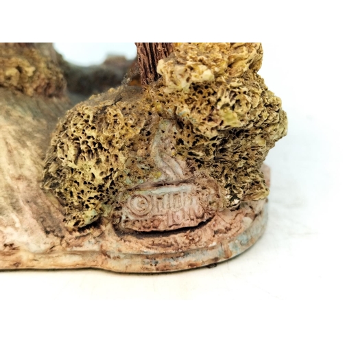 325 - Lilliput Lane 24cm Figure 'Wizards Tower' plus David Winter 'The Chapel'.