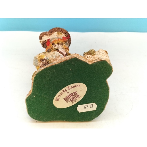 325 - Lilliput Lane 24cm Figure 'Wizards Tower' plus David Winter 'The Chapel'.