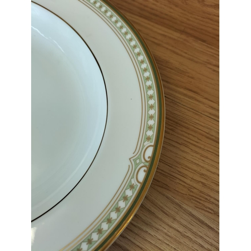 326 - Collection of China Platters and Dinner Plates to include Minton 'Haddon Hall Trellis Blue', Minton ... 