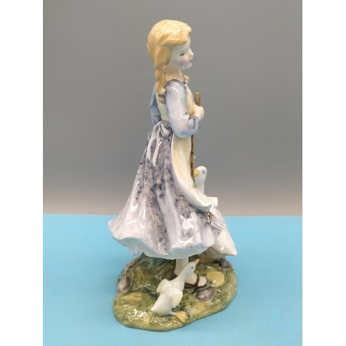 33 - Royal Doulton 20.5cm Figure 'The Goose Girl' HN 2419. Limited Edition 404/12,500 and Modelled by Joh... 