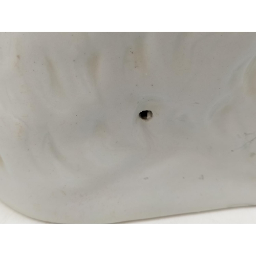 336 - Pair of Mid/Late 19th Century Staffordshire Mantel Dogs, Hand Painted with a Gold Lustre Finish. 22c... 