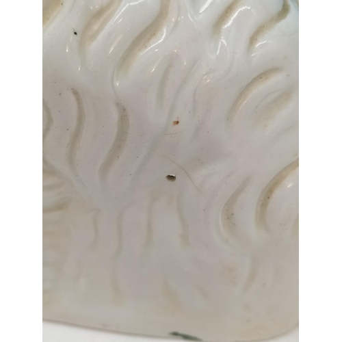 336 - Pair of Mid/Late 19th Century Staffordshire Mantel Dogs, Hand Painted with a Gold Lustre Finish. 22c... 