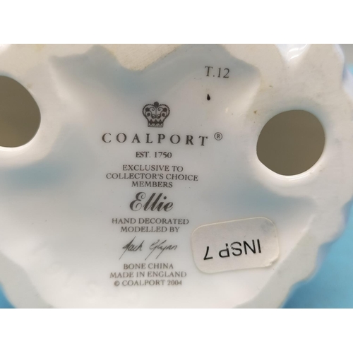 338 - Coalport Lady Figure 'Ellie' plus Royal Doulton Figure 'Lydia' HN 1908. Tallest 13.5cm.